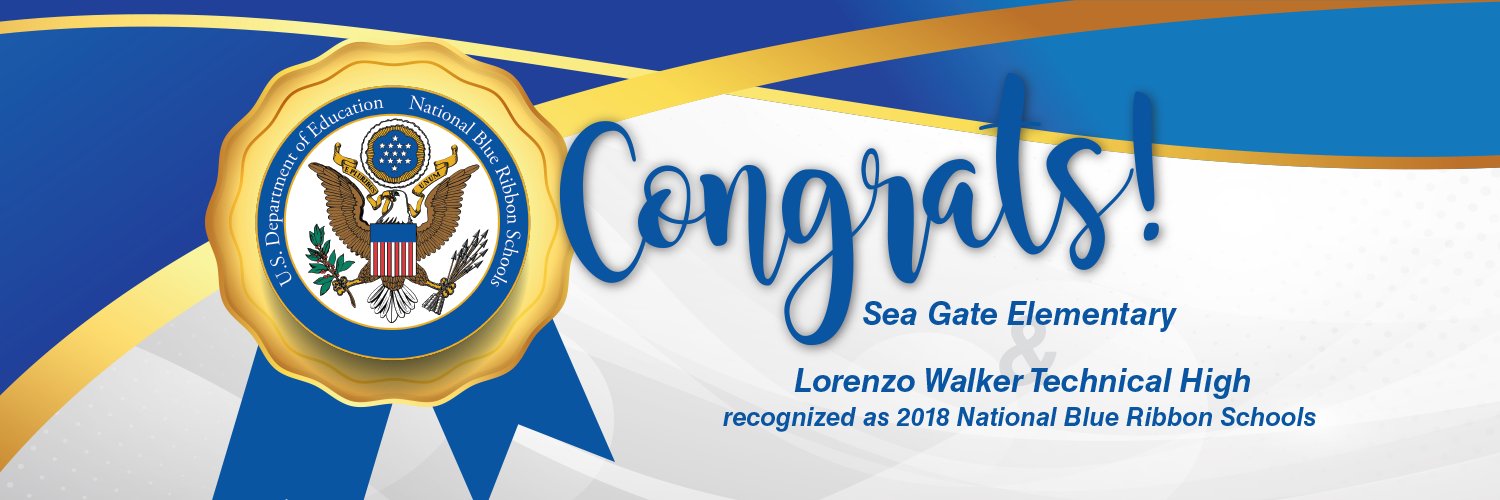 Sea Gate Elementary banner