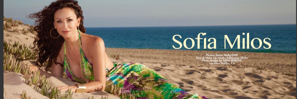 Sofia Milos official banner