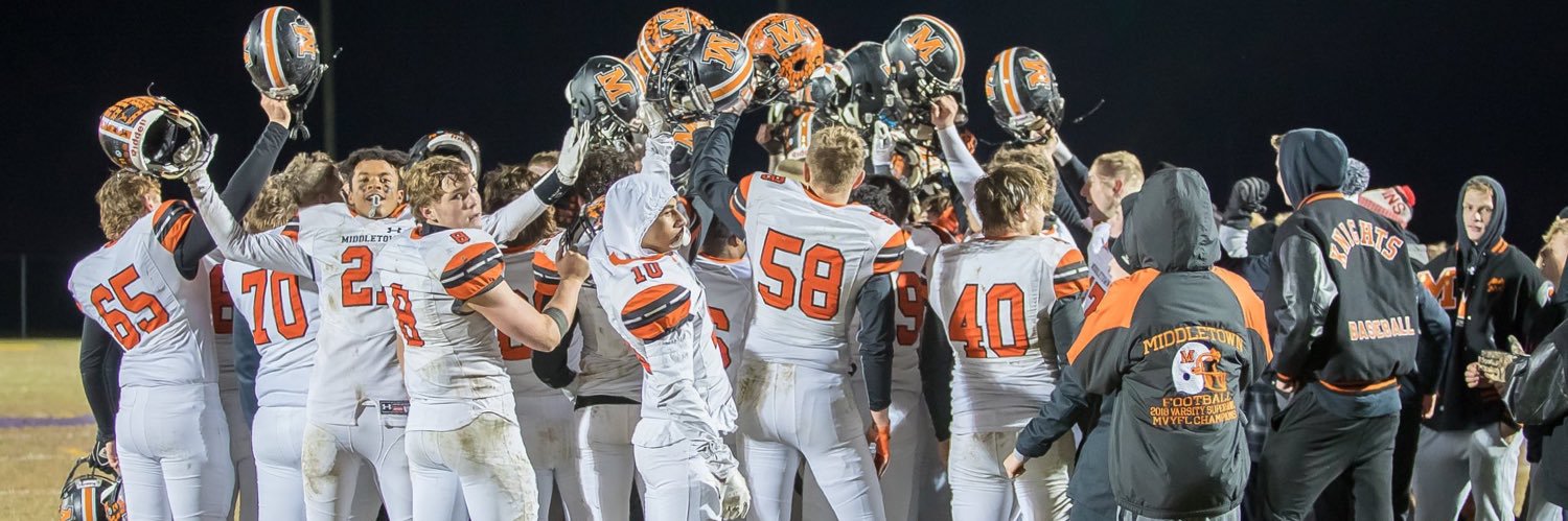 Middletown Football's banner