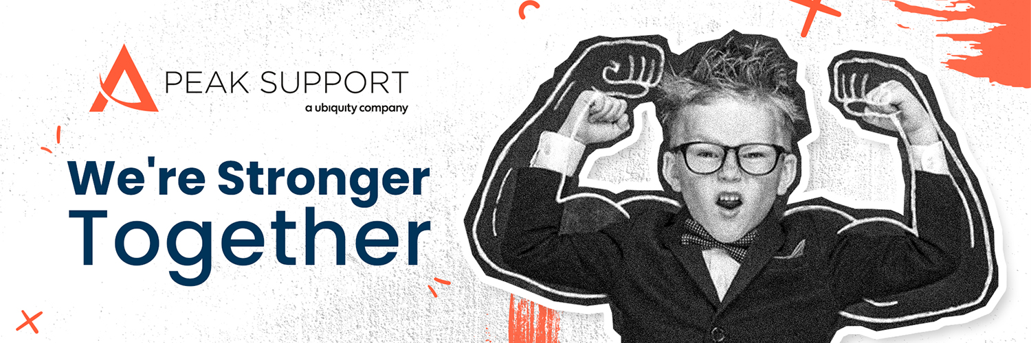 Peak Support banner