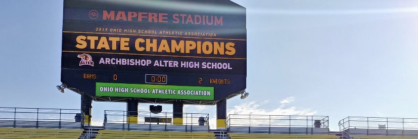 Archbishop Alter Girls Soccer banner