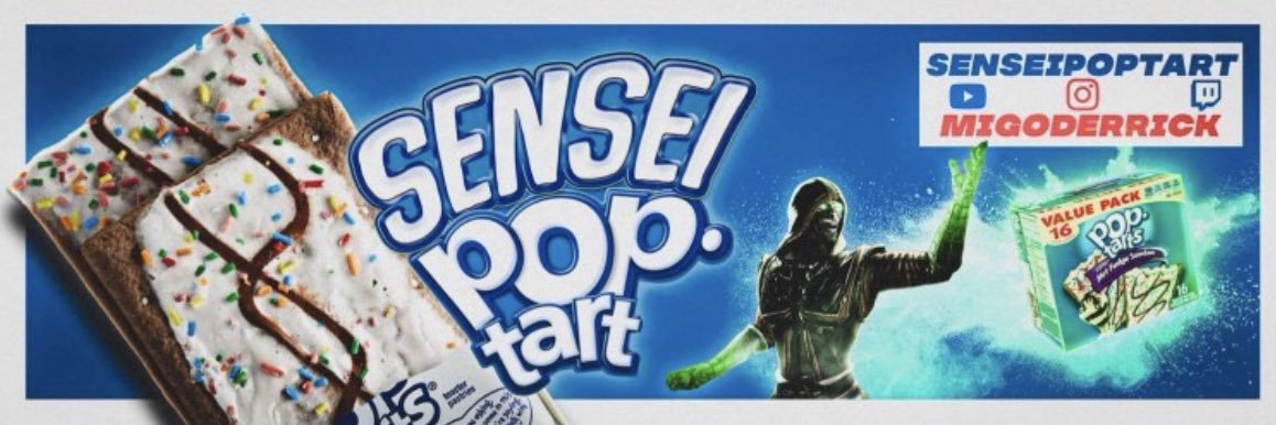 SenseiPoptart's profile banner image