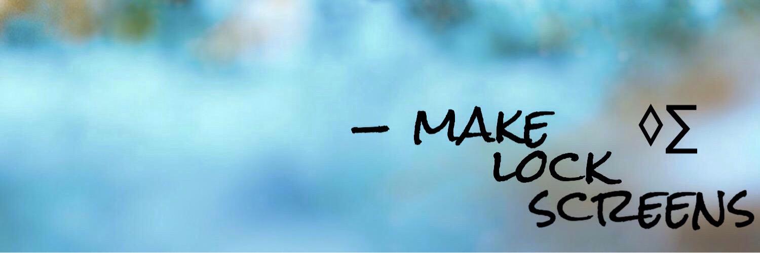 mekelockscreens's profile banner image