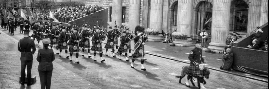 Dublin Fire Brigade Pipe Band banner