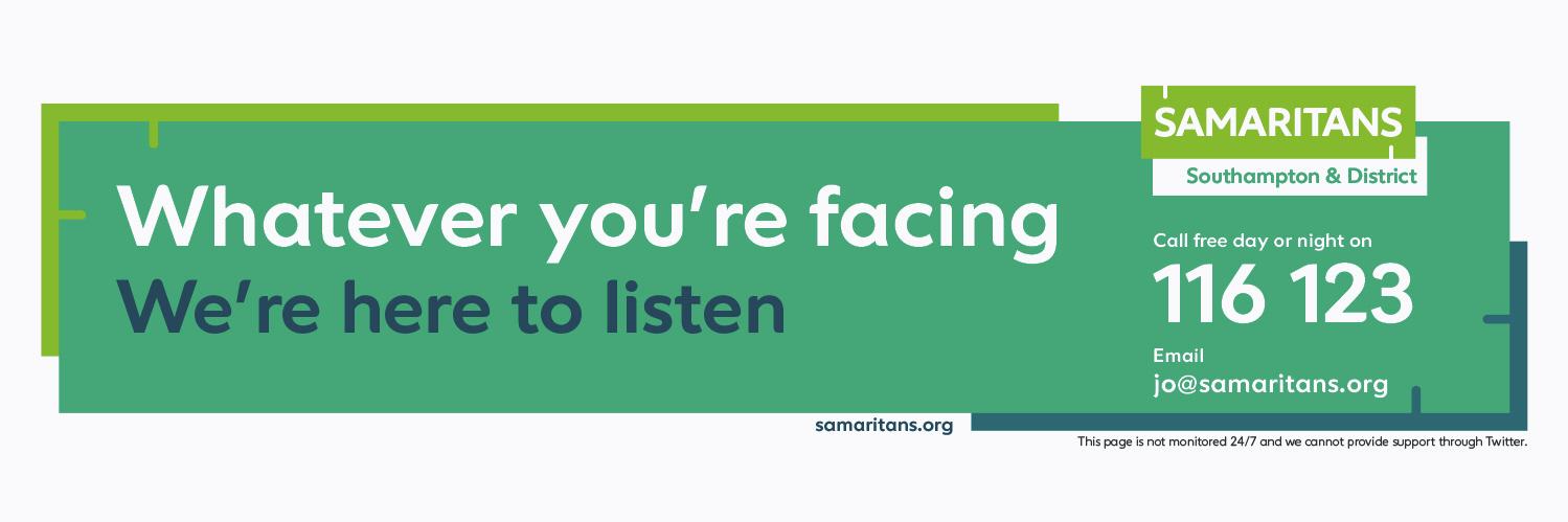 Southampton Samaritans banner