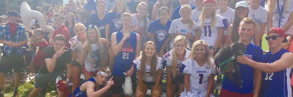 LCS Student Section banner