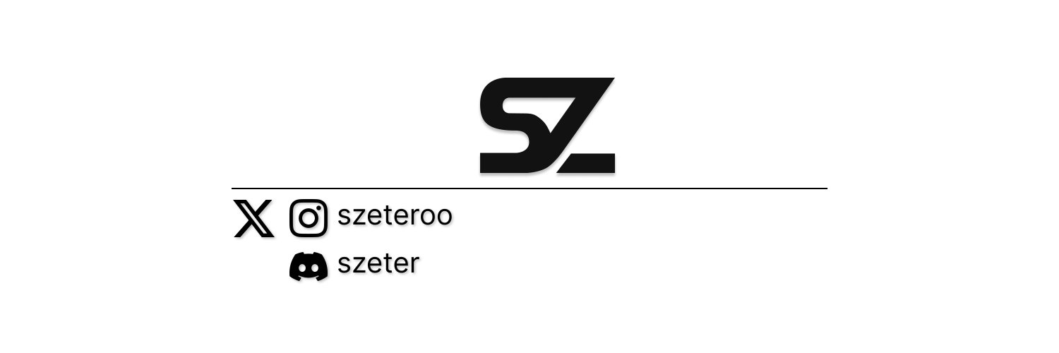 szeteroo's profile banner image