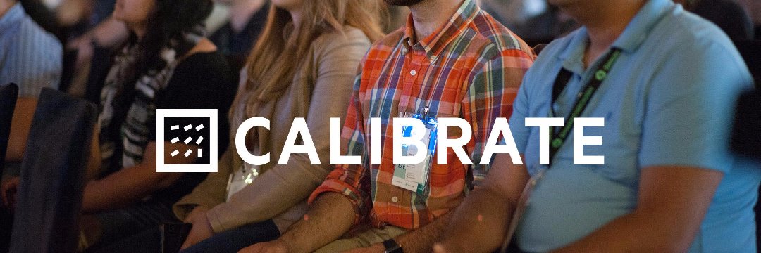 Calibrate Conference banner
