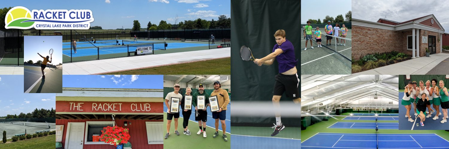 The Racket Club banner