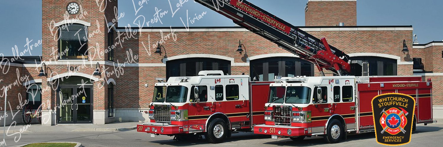Whitchurch-Stouffville Fire & Emergency Services banner