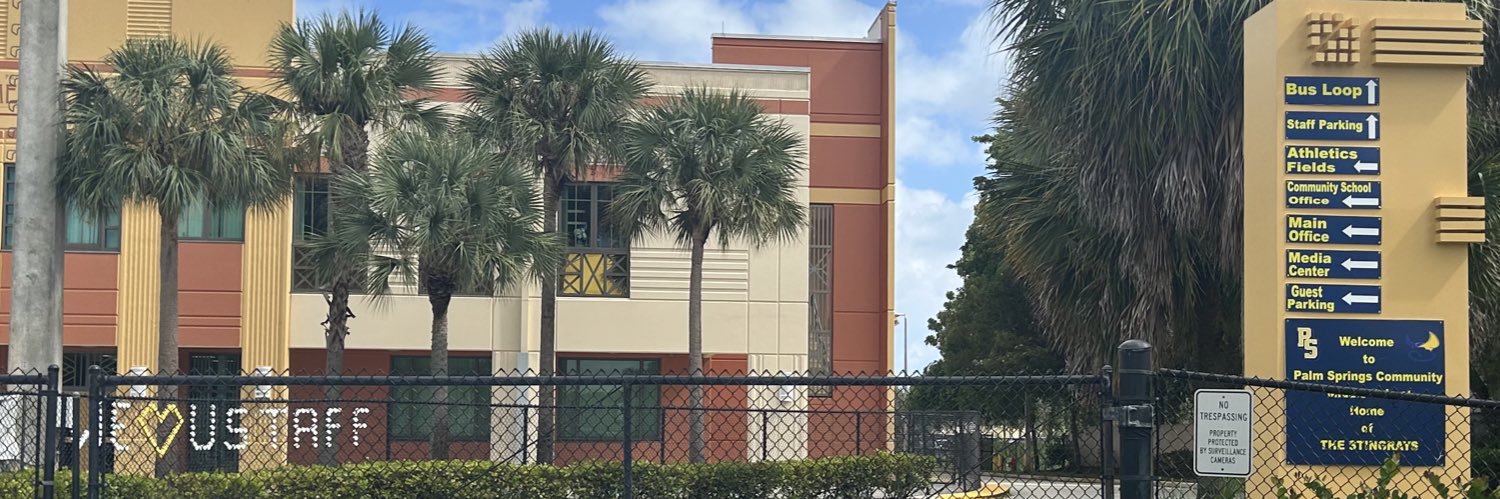 Palm Springs Middle banner