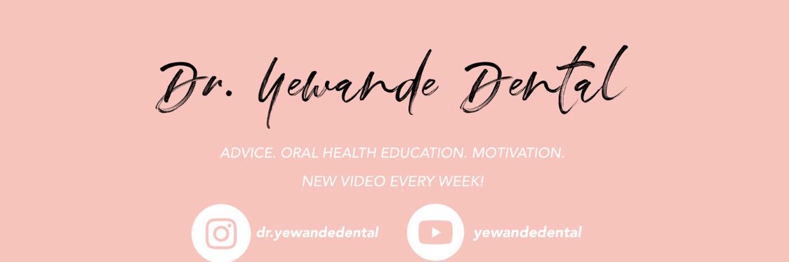 Dr Yewande Dental 🦷 banner