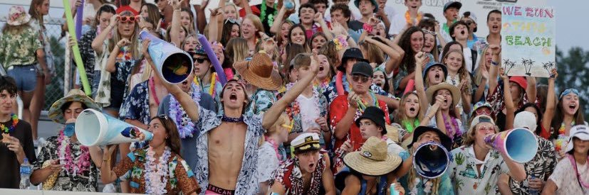 HHS Student Section banner