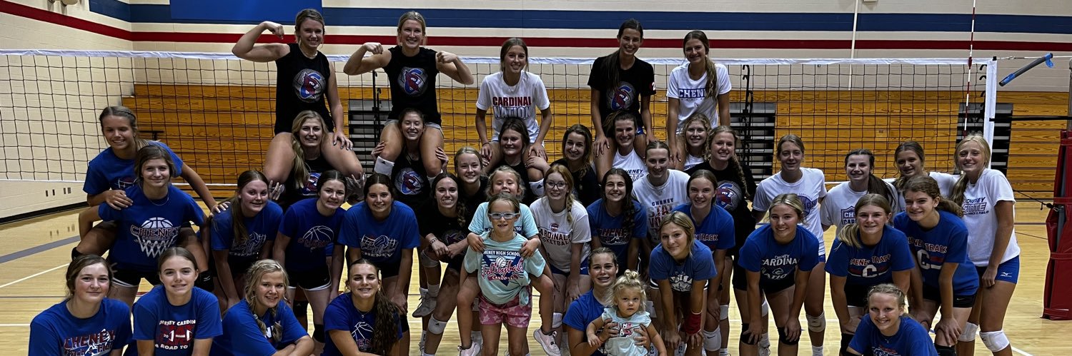 Cheney Cardinals VB banner