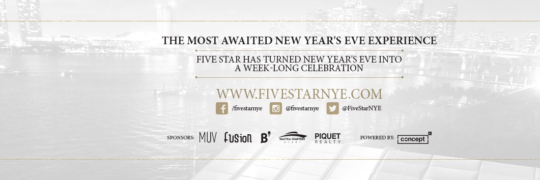 FiveStarNYE's profile banner image