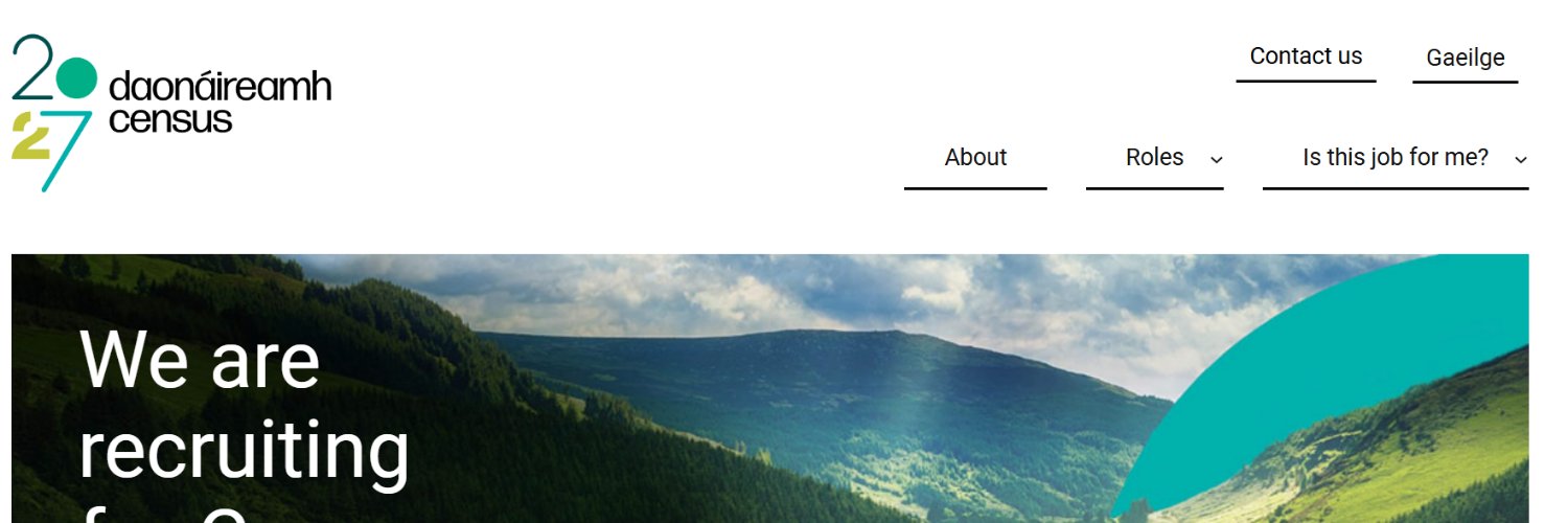 Census Ireland banner
