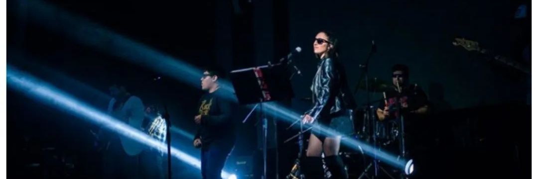 La chica que canta banner