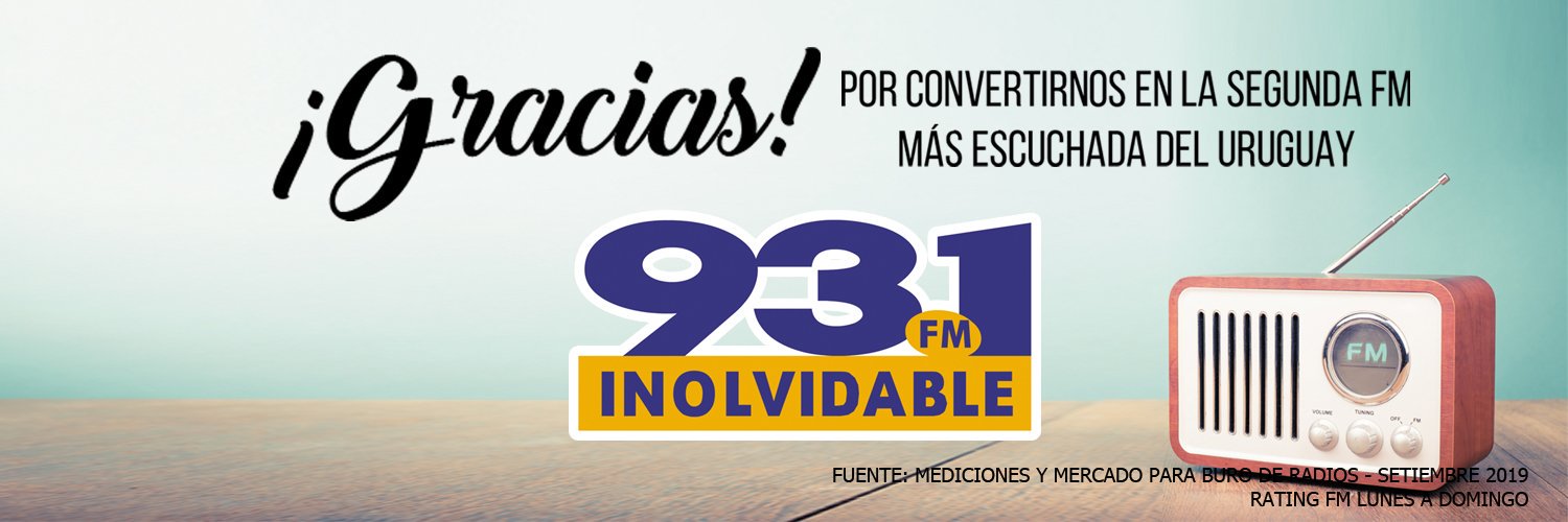 93.1 FM Inolvidable banner