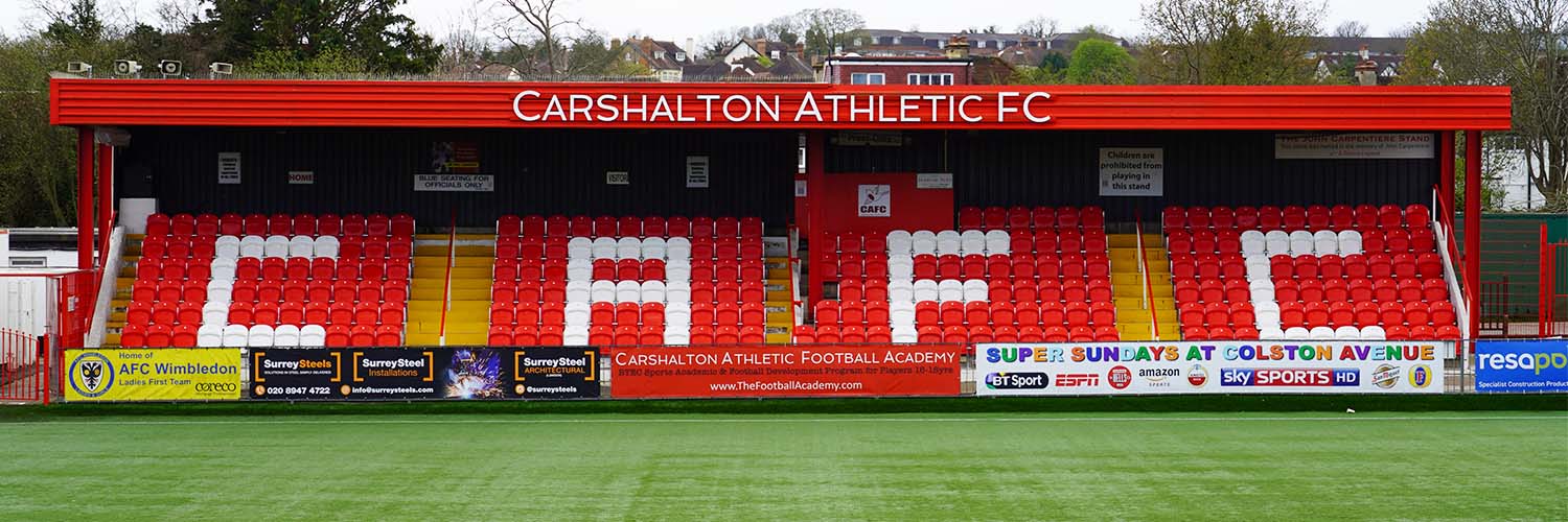 Carshalton Athletic FC's banner