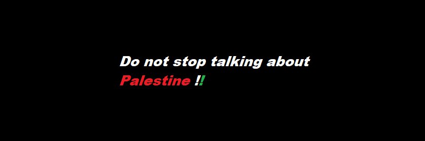 Ourworld : Gaza on my mind ✝️ banner
