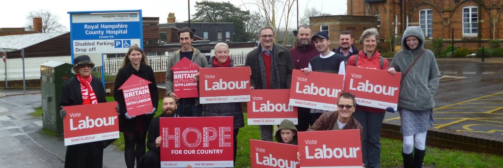 Winchester Labour banner