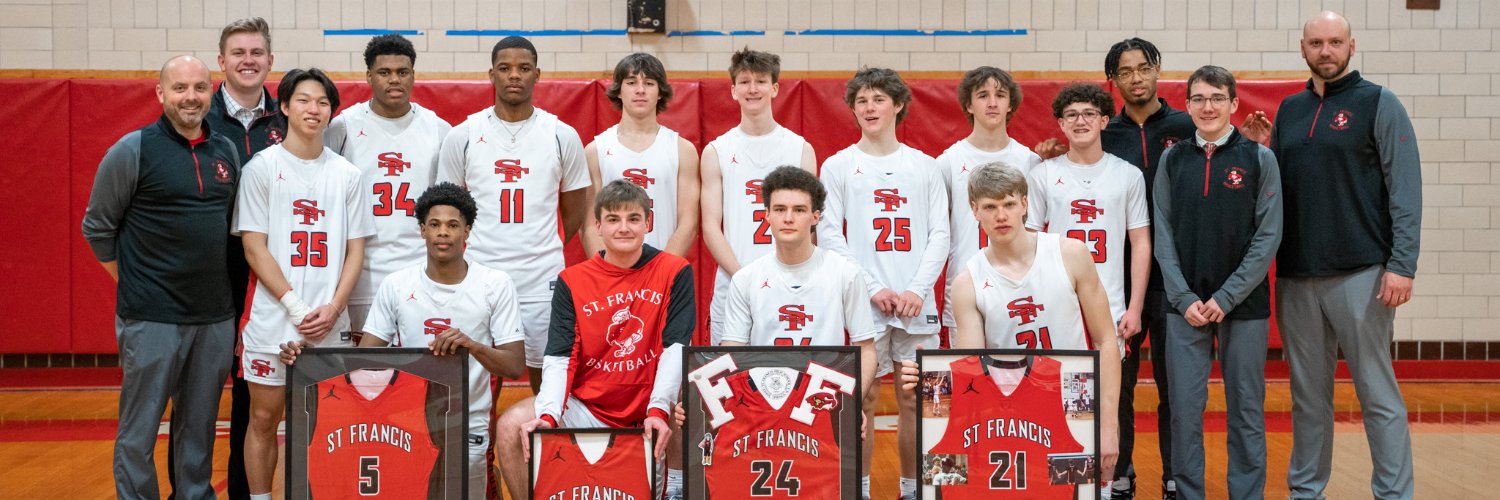St. Francis Basketball banner