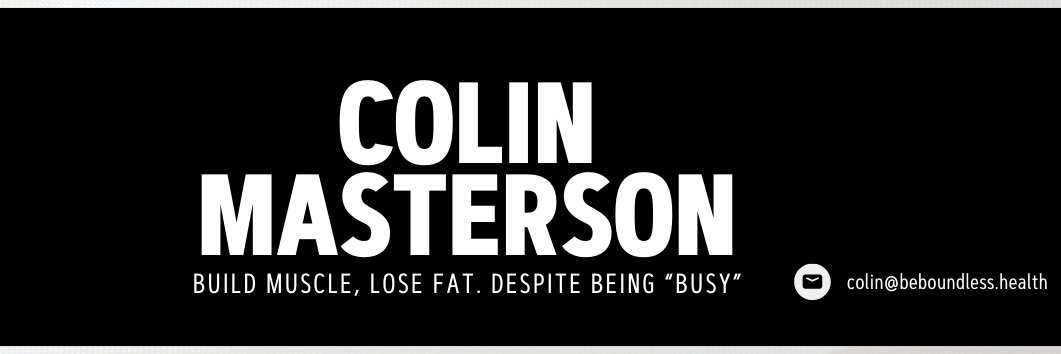 Colin Masterson banner