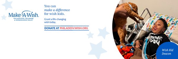 Make-A-Wish Phila, DE, SV Profile Banner