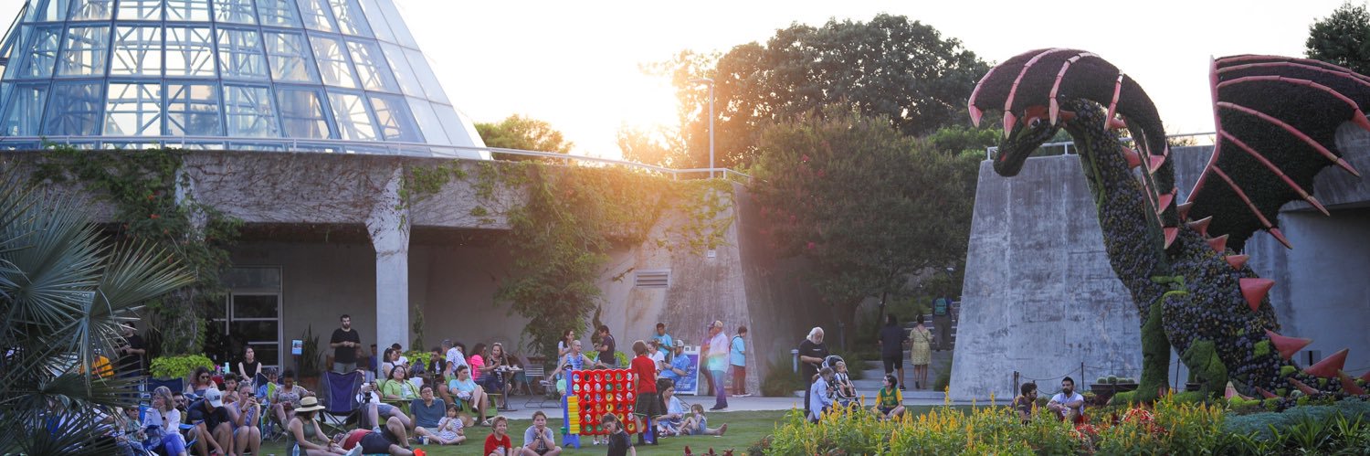 San Antonio Botanical Garden banner