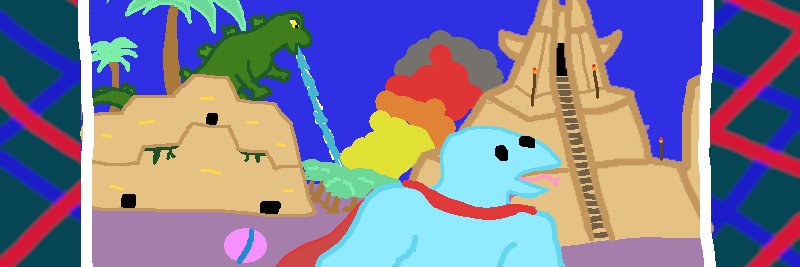 Captain Lizardman banner