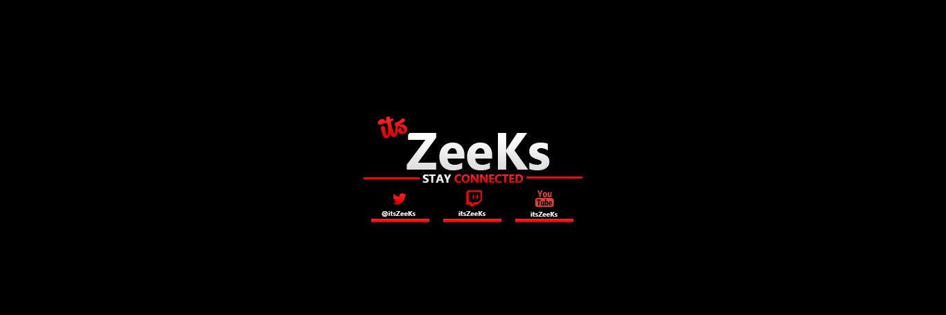 itsZeeKs's profile banner image