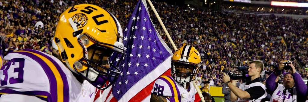 LSU Tigers on SDS banner