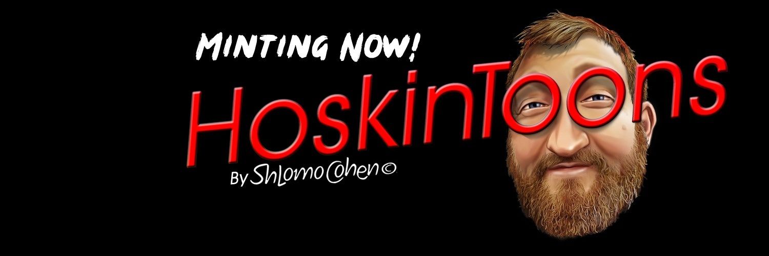 HoskinToons - MINTING NOW! banner