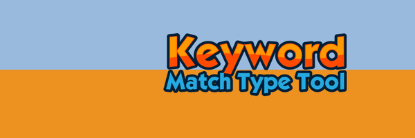 KeywordMatchTypeTool Profile Banner