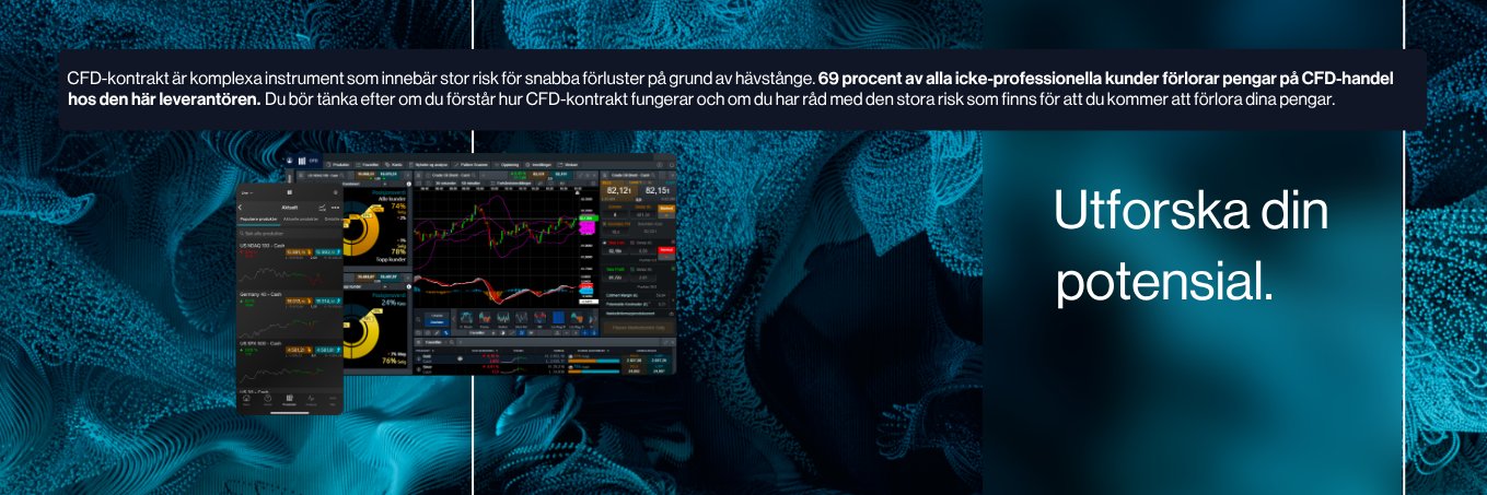 CMC Markets Sverige banner