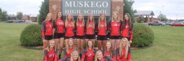 Muskego Volleyball banner