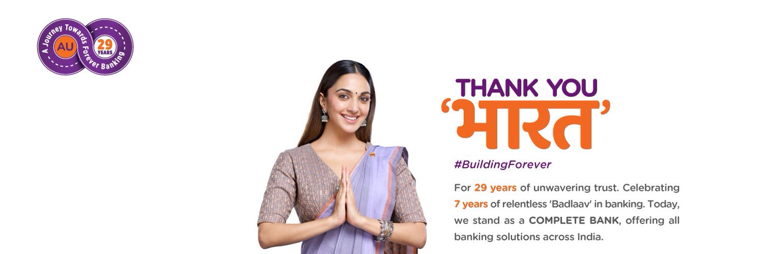 AU Small Finance Bank Profile Banner