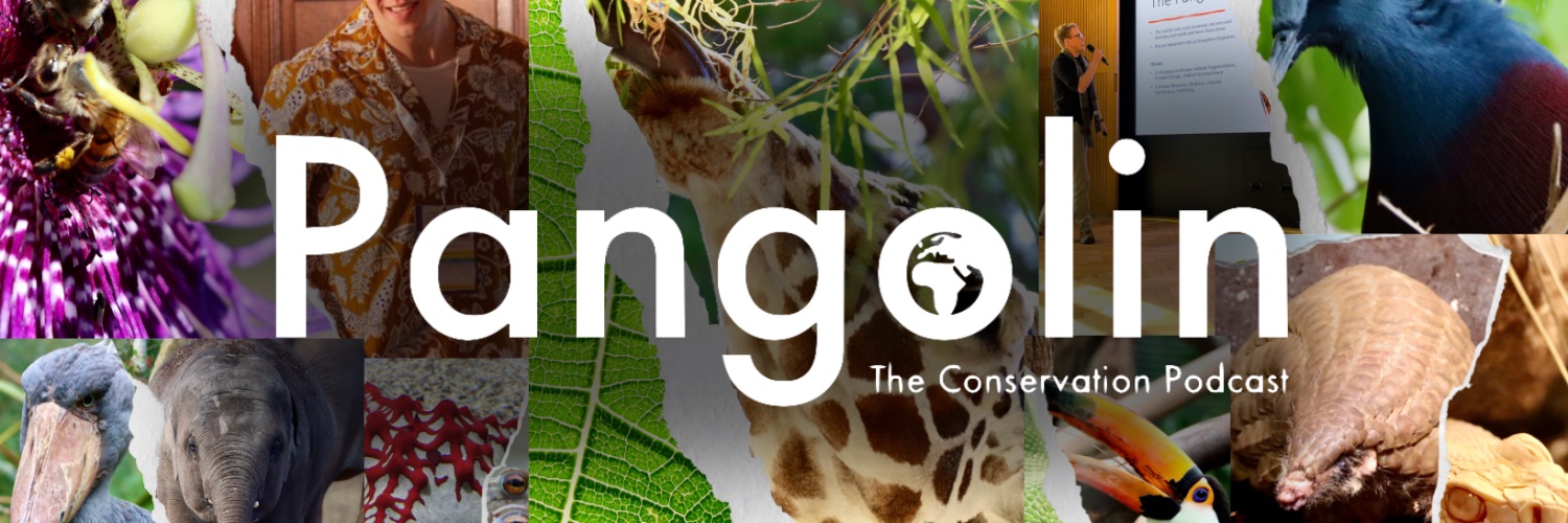 Pangolin: The Conservation Podcast 🦜🦍🦁🌍 banner