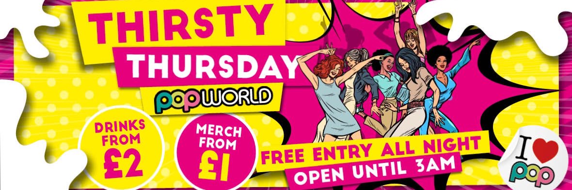 Popworld Hartlepool banner