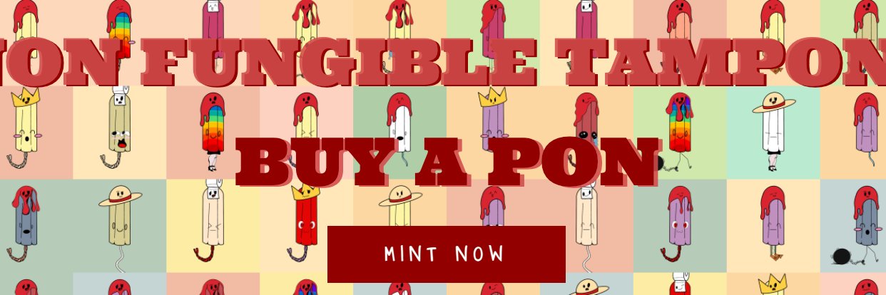 NFTampons.eth | PeriodOrg.eth | banner