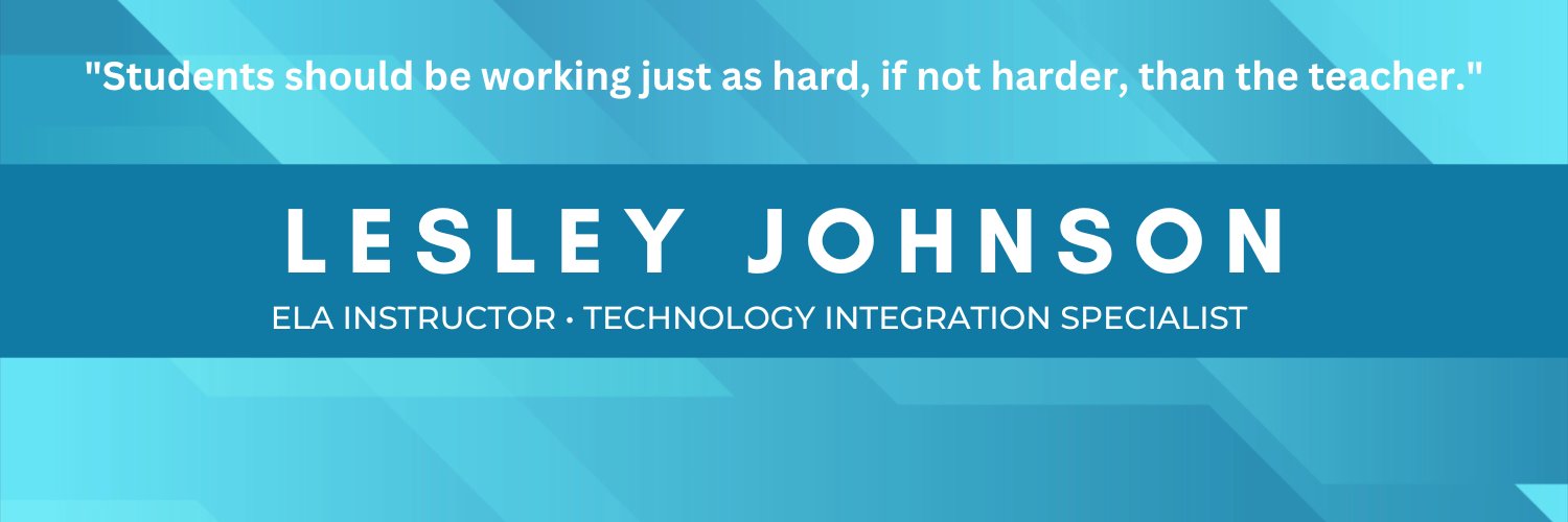 Lesley Johnson, NBCT banner