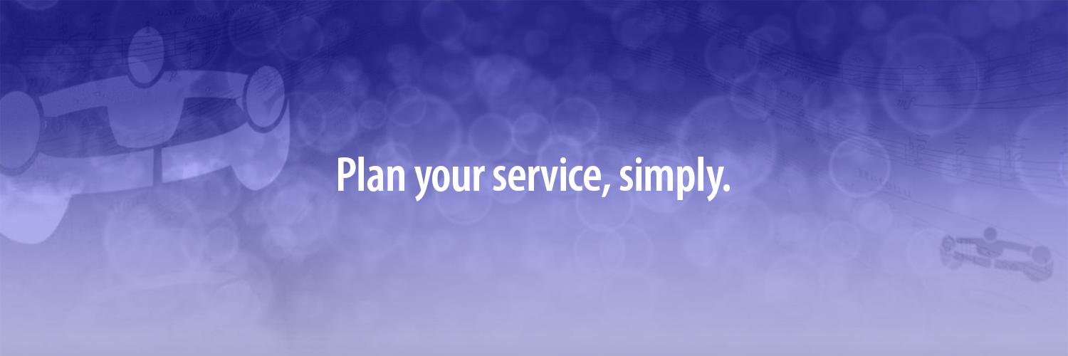 WorshipPlanning's profile banner image