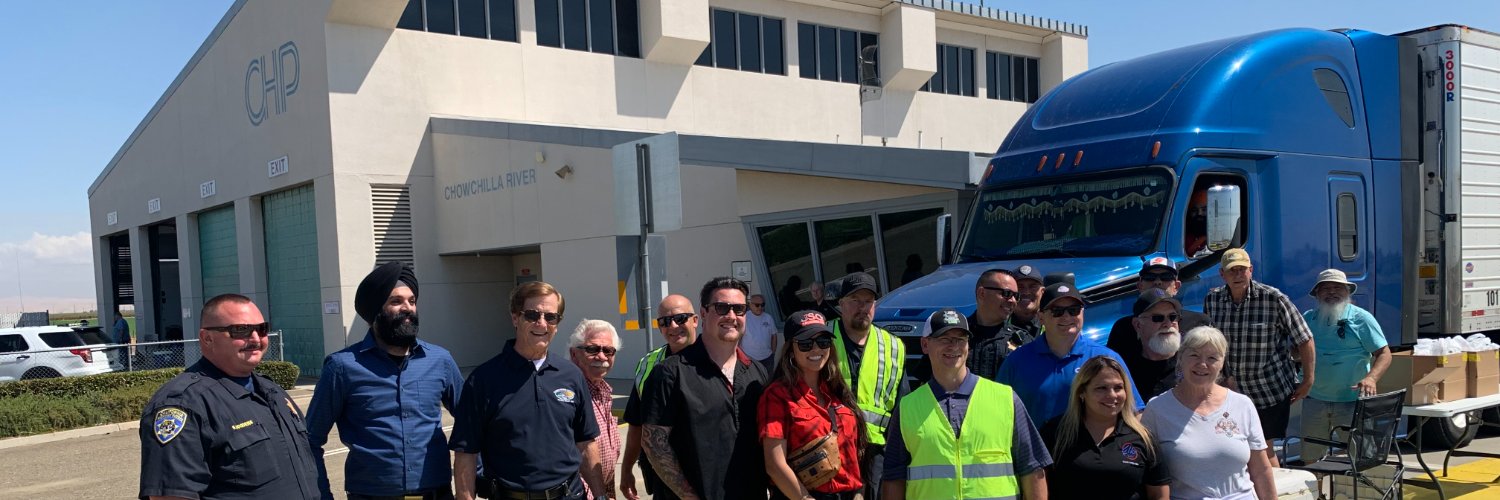 California Trucking Association banner