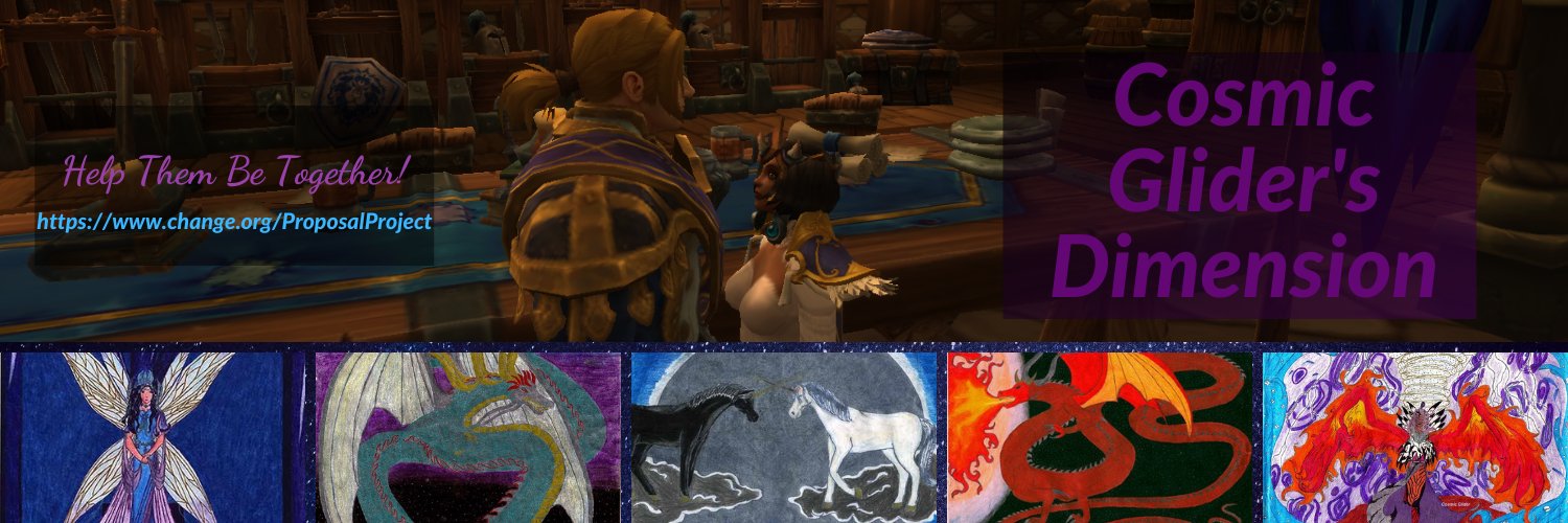 cosmicglider's profile banner image