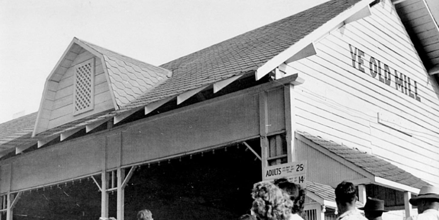 Ye Old Mill banner