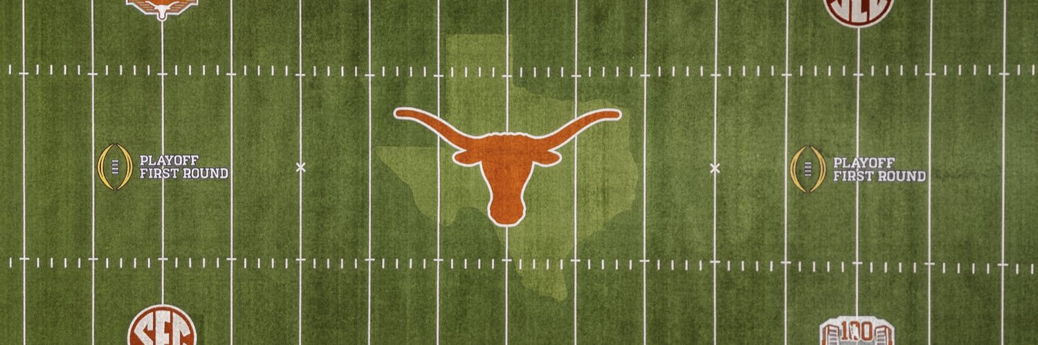 Texas Football's banner