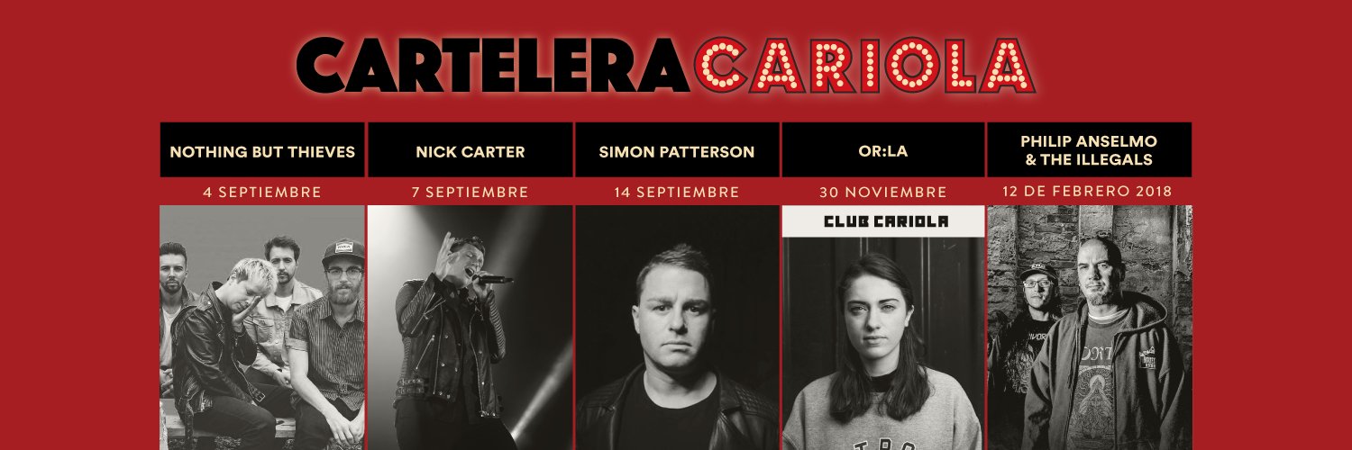 Cartelera Cariola banner