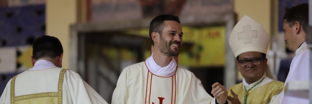 Fr Alex Colautti, CC banner