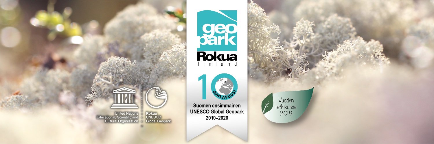 Rokua UNESCO Global Geopark banner