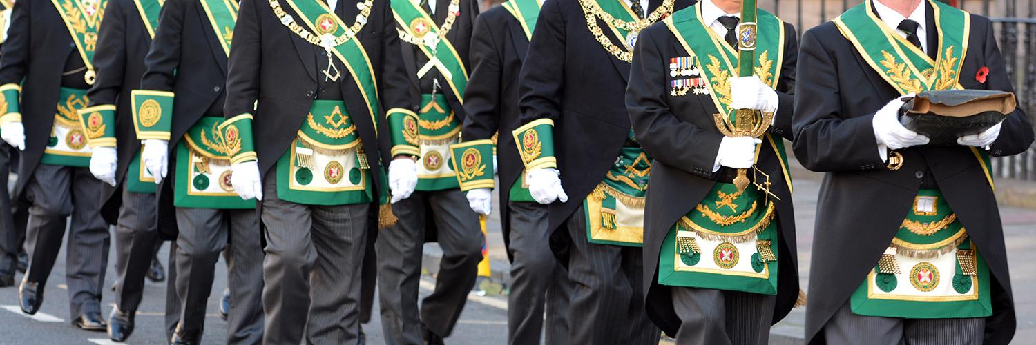 Scottish Freemasons banner